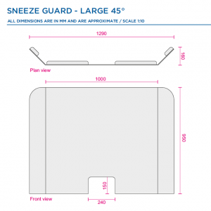 Countertop Sneeze Guards - Image 7