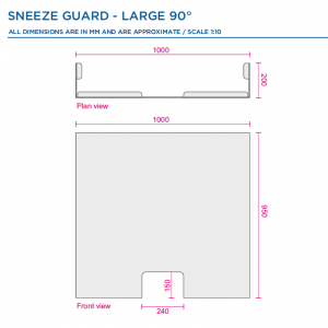 Countertop Sneeze Guards - Image 6
